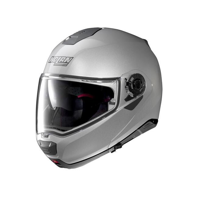 Casco Modulare N100-5 Special N-com 011 Salt Silver Nolan